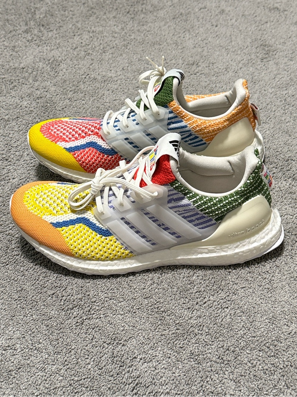 Adidas Ultraboost 5.0 DNA "Pride Pack - Love Unites" Shoes Size 10